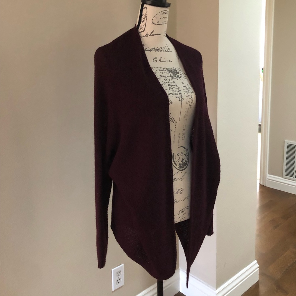 Brandy Melville Maroon Cardigan